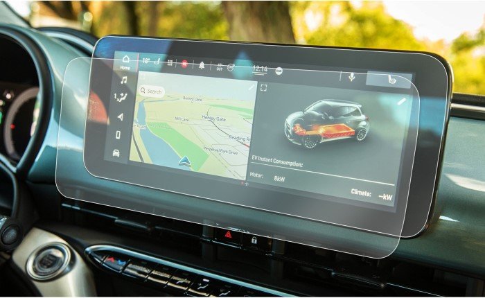 Fiat Egea 10 inç Ekran Koruyucu Multimedya Navigasyon Uyumlu